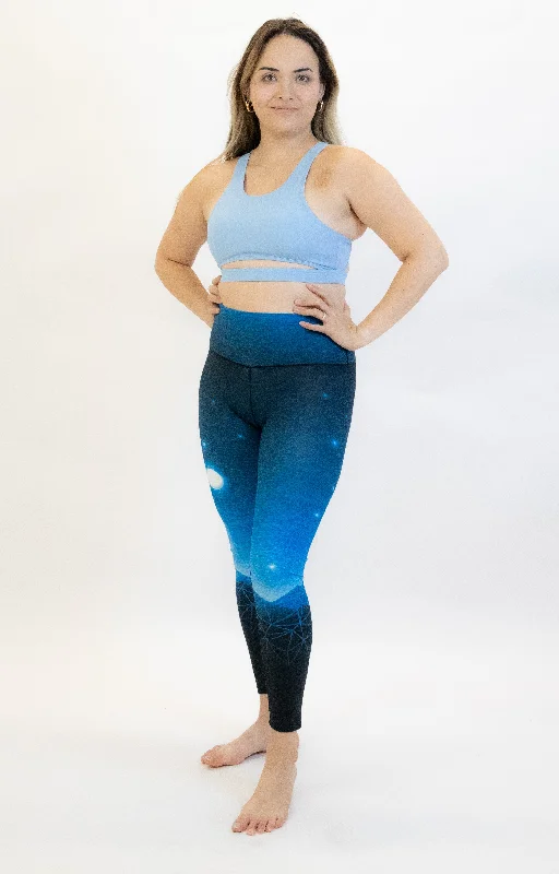 Yoga Pants with All-Day Comfort -Retro Ridge Yoga Pants