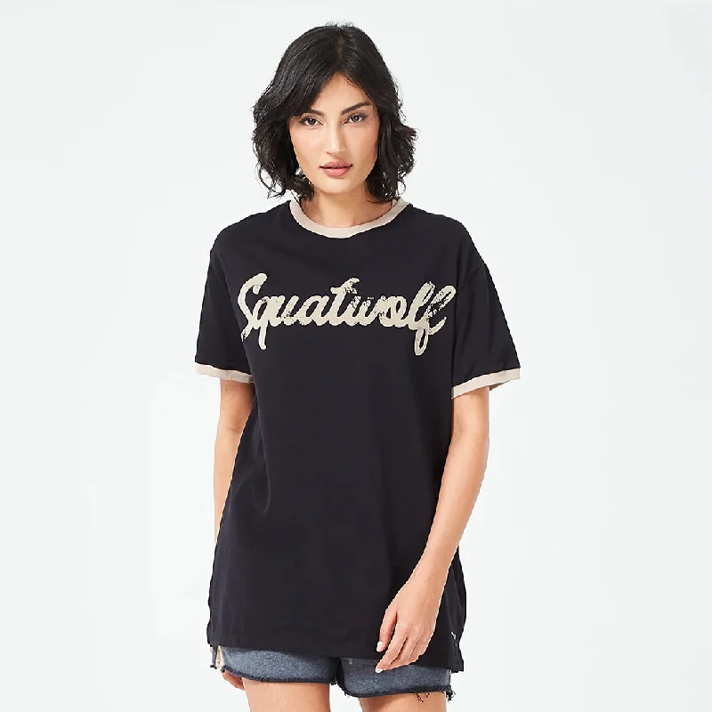 Stylish Yoga Tops for Yoga Practice -Retrograde Explorer Tee - Black Marl