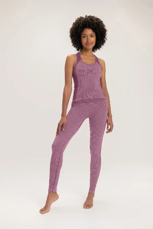 Fitted Yoga Tops for Optimal Movement -Rib Seamless Tank Top