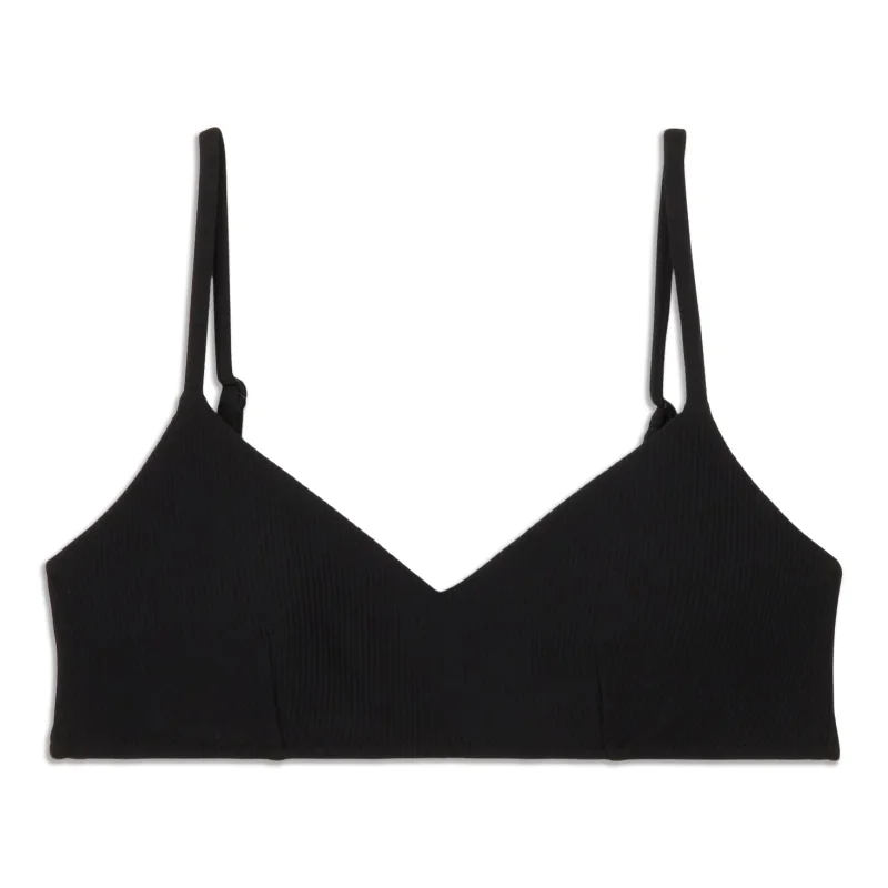 Mesh Yoga Tops for Women -Ribbed Swim Top A/B - Resale