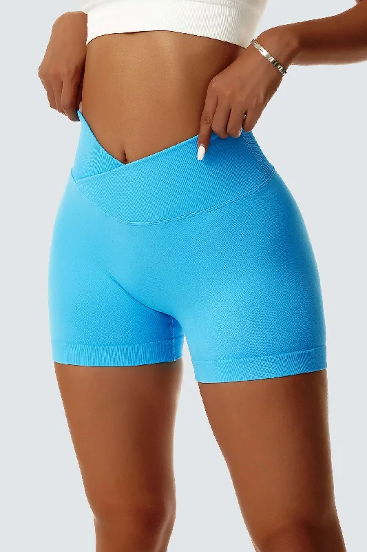 Yoga Shorts for Comfortable Postures -V-Cut Scrunch Butt Shorts
