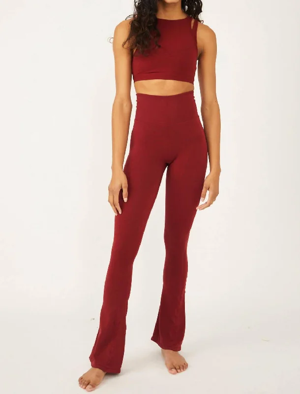 Yoga Shorts for Maximum Comfort -Rich Soul Flare Leggings In Cowboy