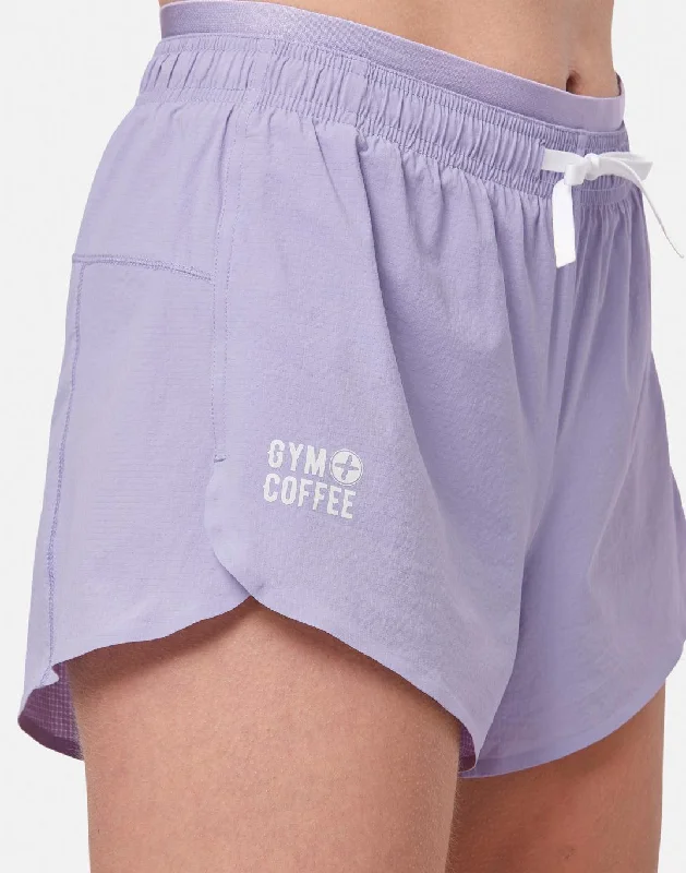 Premium Yoga Shorts for Flexibility and Comfort -Ripstop Shorts in Lilac