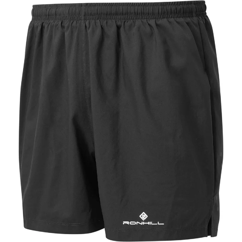 Yoga Shorts for Flexibility and Power Yoga -Ronhill Core 5 Inch Mens Running Shorts - Black Yoga Shorts for Flexibility and Power Yoga -Ronhill Core 5 Inch Mens Running Shorts - Black