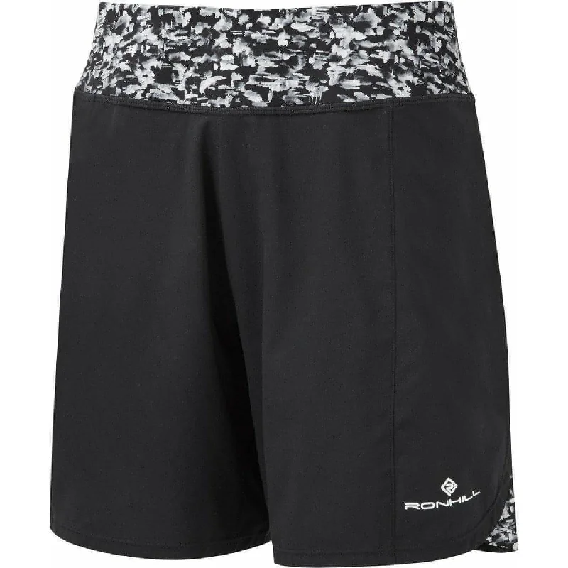 Premium Yoga Shorts for Flexibility and Stretch -Ronhill Life 7 Inch Unlined Womens Running Shorts - Black Premium Yoga Shorts for Flexibility and Stretch -Ronhill Life 7 Inch Unlined Womens Running Shorts - Black