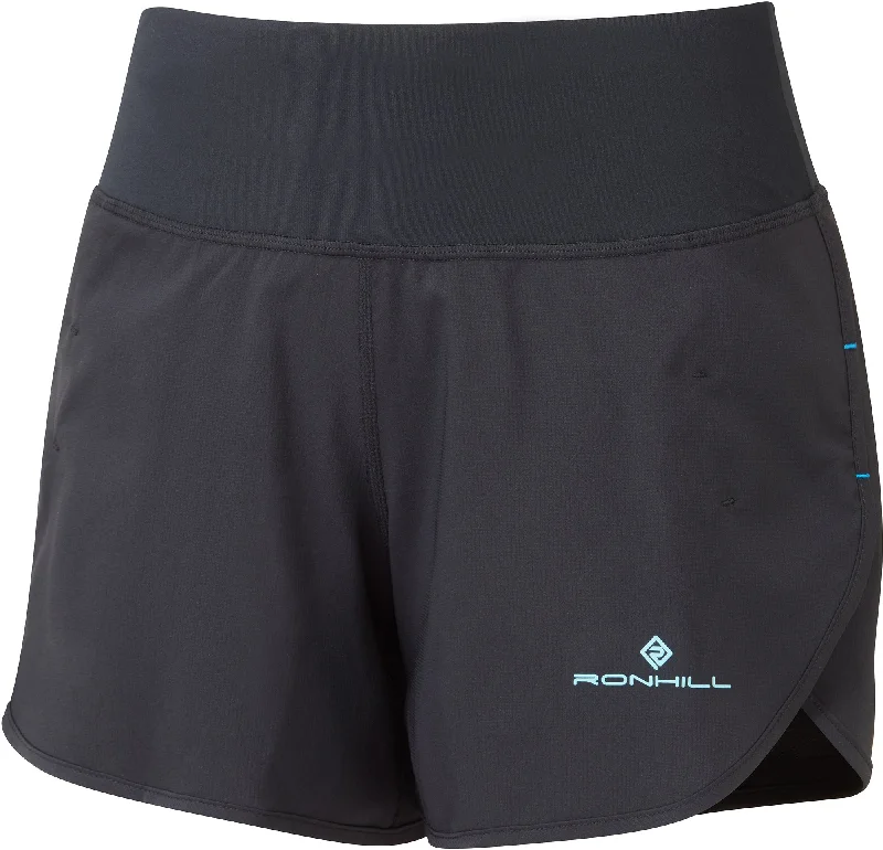Stretchable Yoga Shorts for Women’s Fitness -Ronhill Tech 4.5 Inch Womens Running Shorts - Black Stretchable Yoga Shorts for Women’s Fitness -Ronhill Tech 4.5 Inch Womens Running Shorts - Black