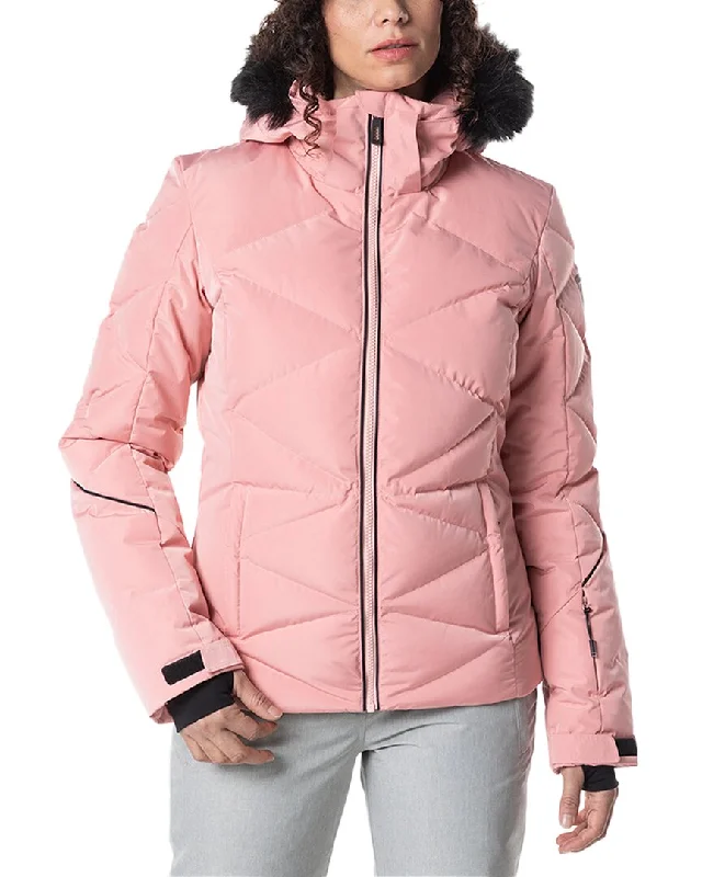 Yoga Shorts for Stretching and Recovery -Rossignol Staci Pearly Jacket
