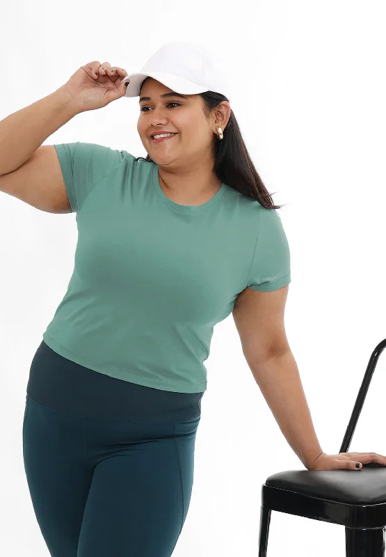 Fitted Yoga Tops for Yoga Class -Last Tee - Crop