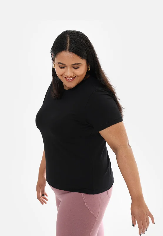 Yoga Tops for Performance and Comfort -Last Tee - Round Neck