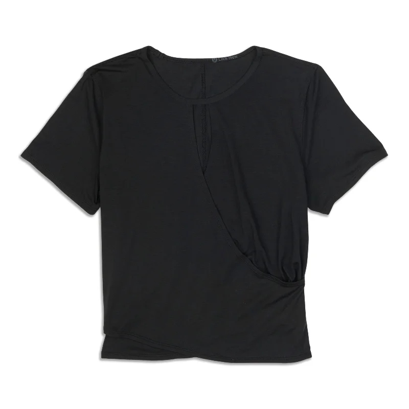 Long Sleeve Yoga Tops -Round Trip Short Sleeve Shirt - Resale