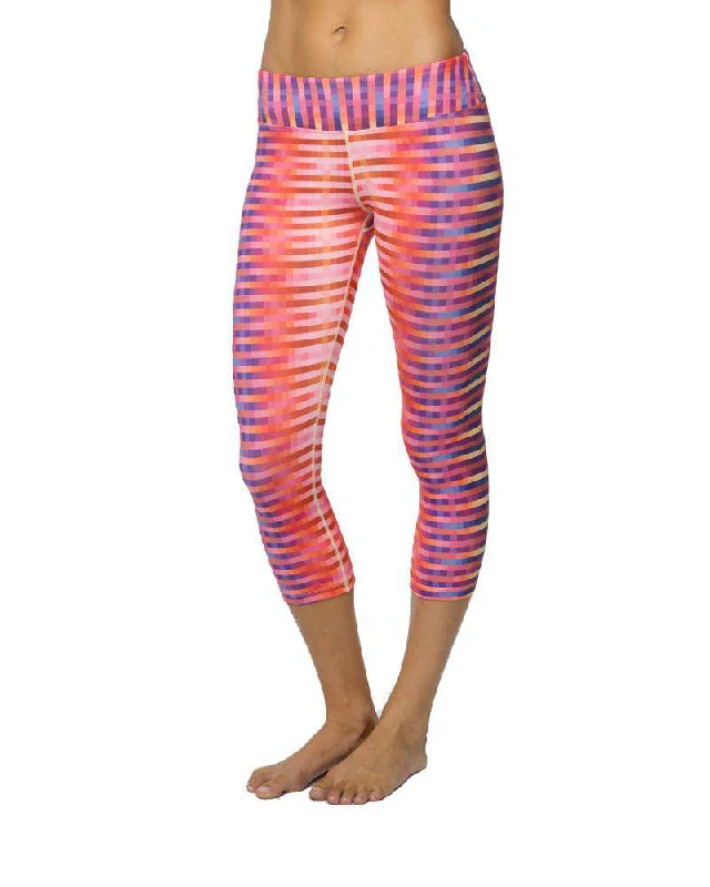 Yoga Pants with Soft Waistband -Roxanne Printed Legging