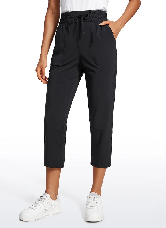 Yoga Shorts for Easy Movement and Flexibility -Feathery-Fit Soft Lightweight Cropped Pants with Pockets 23'' Yoga Shorts for Easy Movement and Flexibility -Feathery-Fit Soft Lightweight Cropped Pants with Pockets 23''
