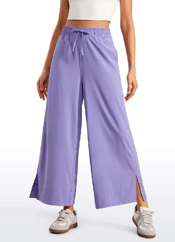 High-Waisted Yoga Shorts for Comfort and Style -Feathery-Fit Soft Wide Leg High Waisted Capri Pants with Pockets 25'' High-Waisted Yoga Shorts for Comfort and Style -Feathery-Fit Soft Wide Leg High Waisted Capri Pants with Pockets 25''