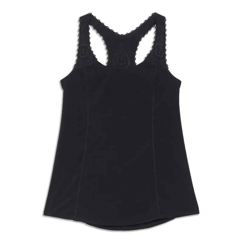 Yoga Tops for Movement and Flexibility -Run A Marathon Tank Top - Resale