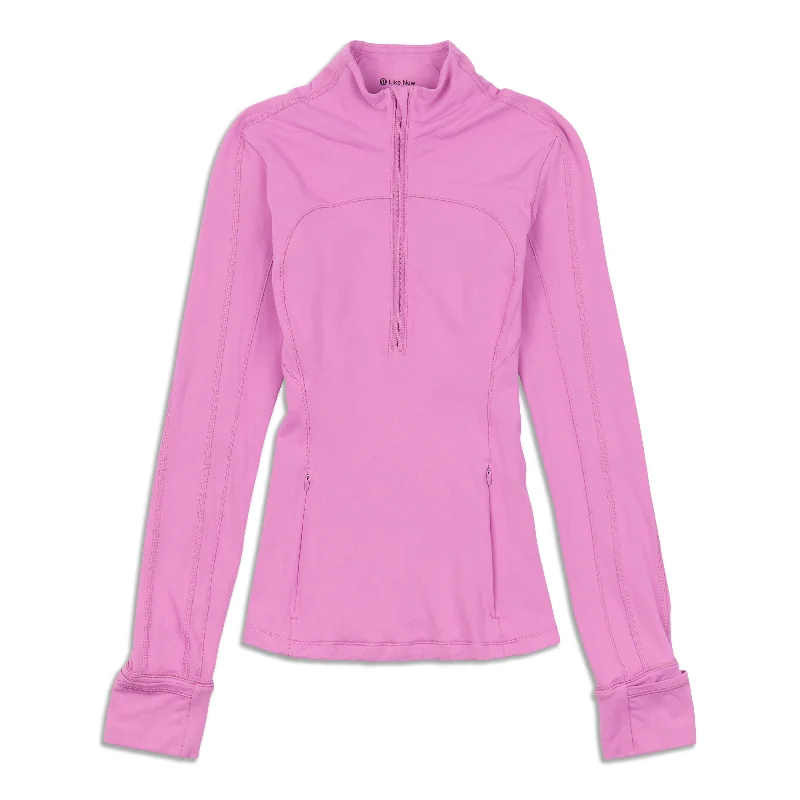 Yoga Tops with Soft Material for Extra Comfort -Run Briskly Half Zip - Resale