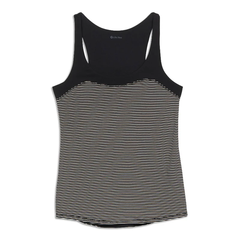 Yoga Tops for Active and High-Energy Workouts -Run First Base Tank Top - Resale