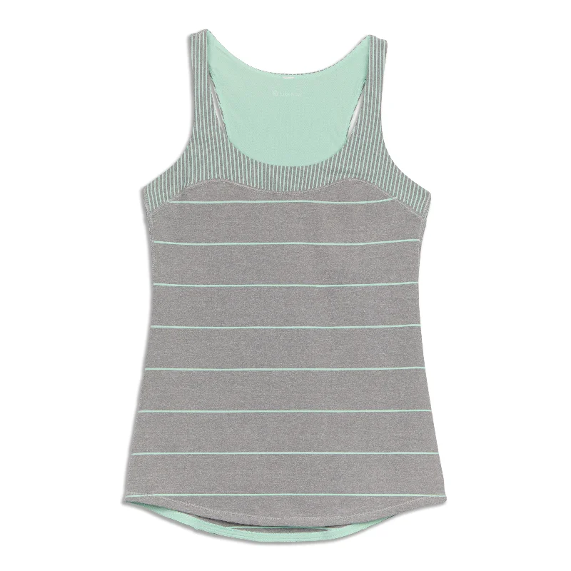 Yoga Tops for Better Mobility -Run First Base Tank Top - Resale