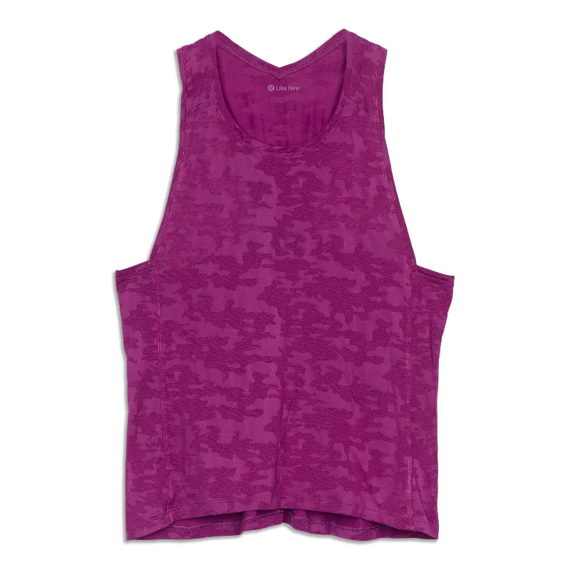 Yoga Tops for Strength and Flexibility -Run For Days Tank Top - Resale
