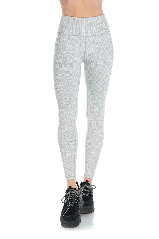 Stylish Yoga Pants for Flexibility -Run Herringbone Jacquard Warm Legging