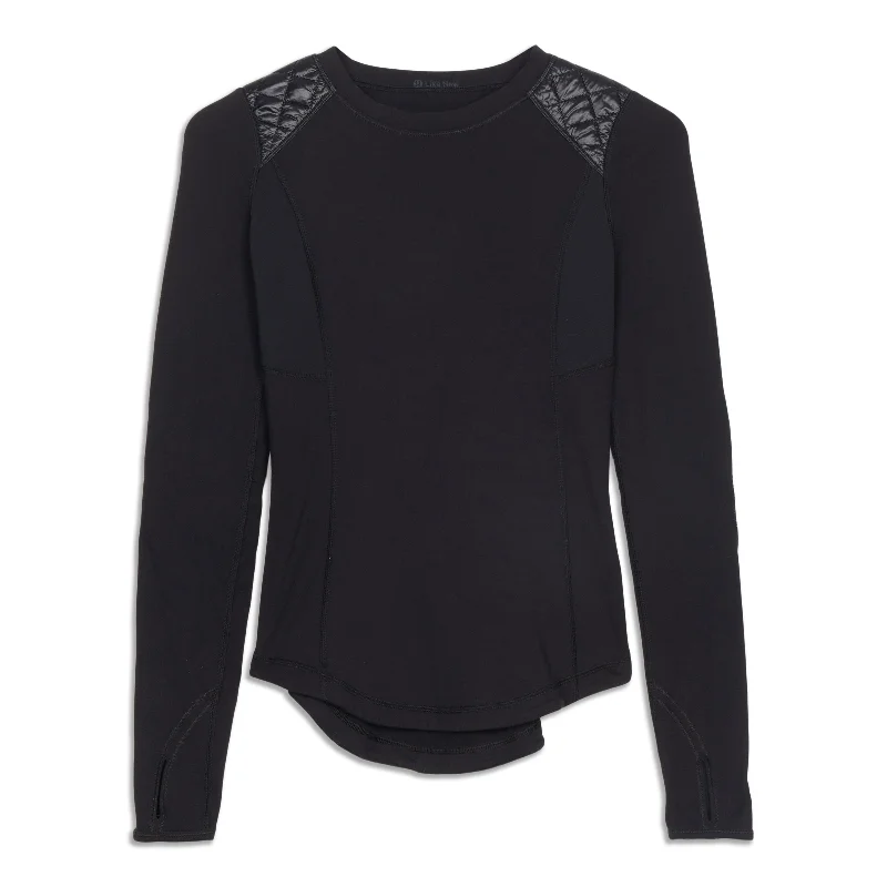 Cool Yoga Tops for Hot Weather -Run Ice Queen Long Sleeve Shirt - Resale