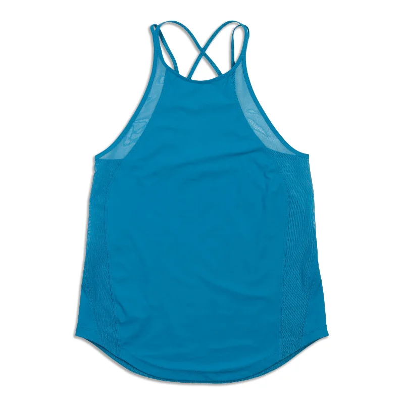 Active Yoga Tops for Intense Workouts -Run Off Route Tank Top - Resale