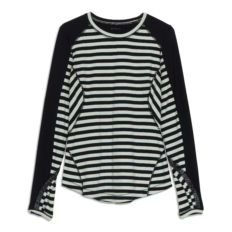 Yoga Tops for Better Posture and Comfort -Run Reflect Long Sleeve Shirt - Resale