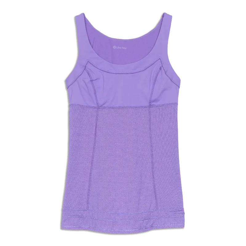 Seamless Yoga Tops for Extra Comfort -Run Ta Ta Topper Tank Top - Resale