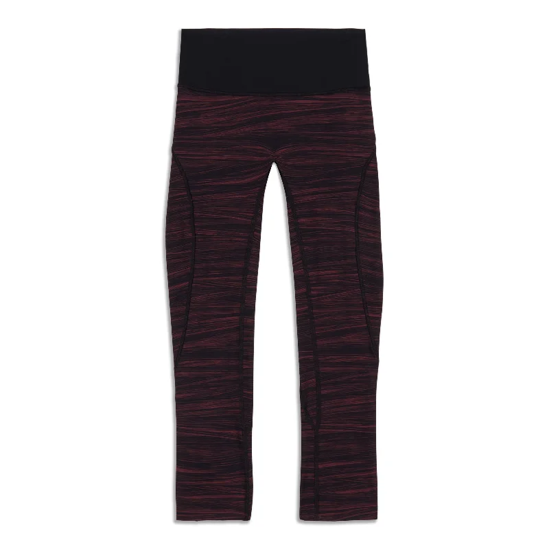 Soft, Stretchable Yoga Pants for Better Poses -Run The Day Crop - Resale