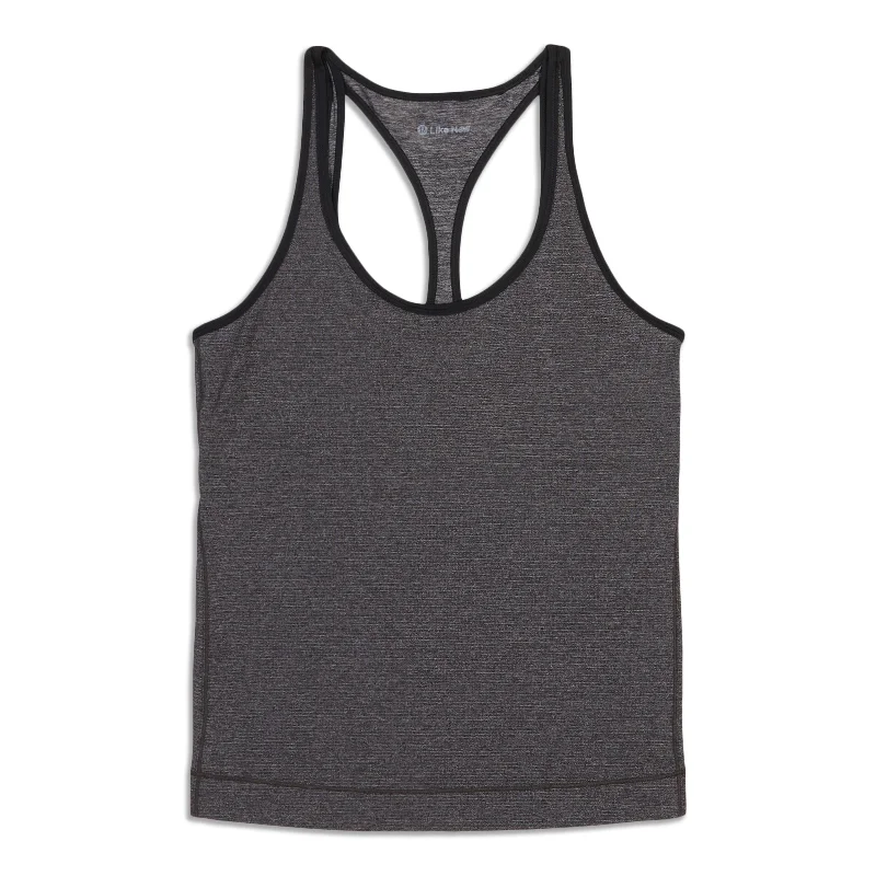 Women's Yoga Tops for Easy Flexibility -Run The Day Tank Top - Resale