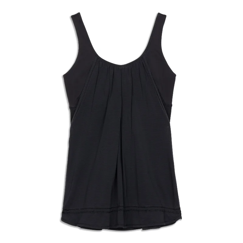 Stylish Yoga Tops for Yoga Classes -Run Times Tank Top - Resale