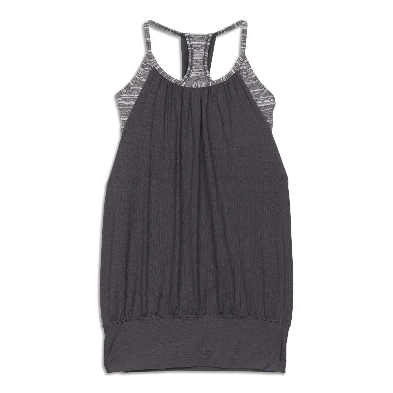Yoga Tops for Flexibility and Ease -Run Times Tank Top - Resale