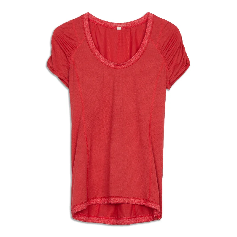 Yoga Tops for Comfortable and Flexible Movement -Run Willpower Short Sleeve Shirt - Resale Yoga Tops for Comfortable and Flexible Movement -Run Willpower Short Sleeve Shirt - Resale