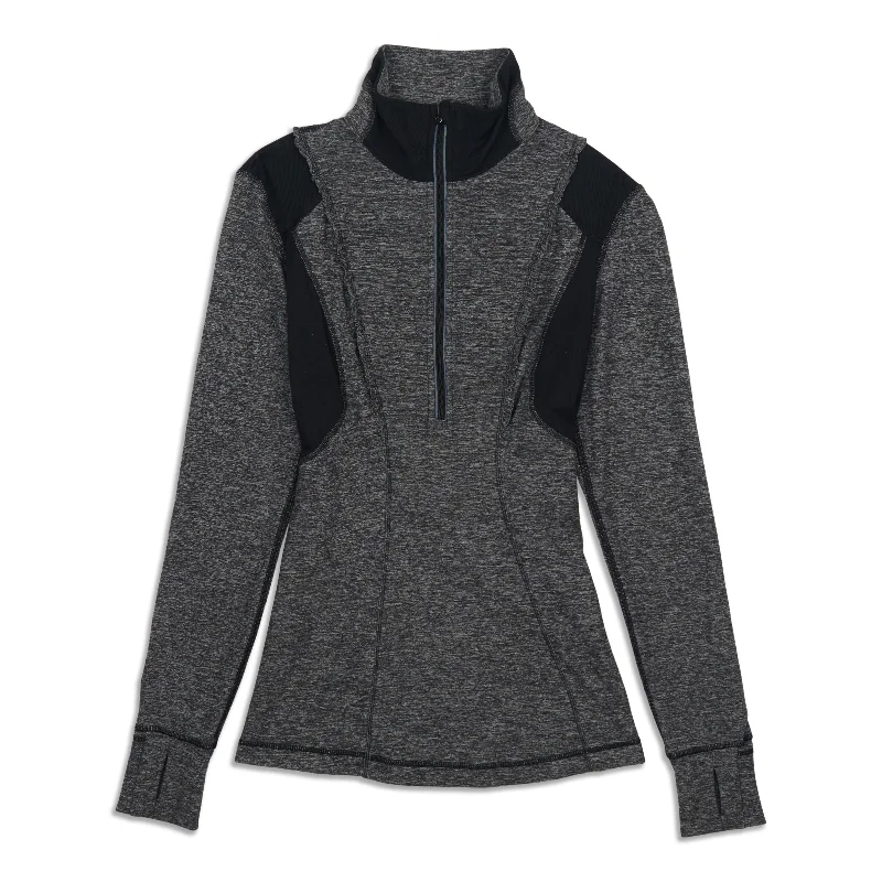 Yoga Tops for All-Day Comfort -Run Your Heart Out Pullover - Resale