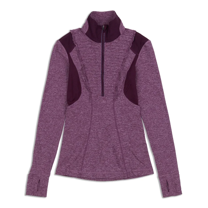 Yoga Tops for Increased Comfort and Mobility -Run Your Heart Out Pullover - Resale