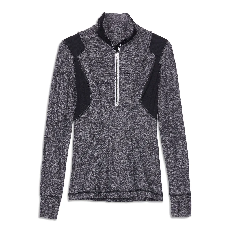 Yoga Tops for Full Range of Motion -Run Your Heart Out Pullover - Resale