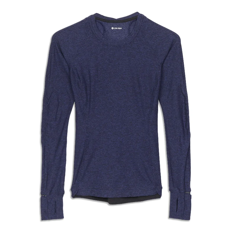 High-Waisted Yoga Tops for Support and Comfort -Runderful Long Sleeve Shirt - Resale