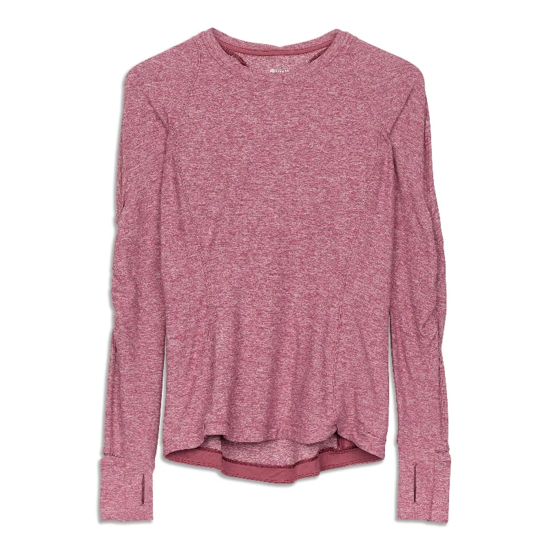 Yoga Tops for Relaxing Flexibility -Runderful Long Sleeve Shirt - Resale