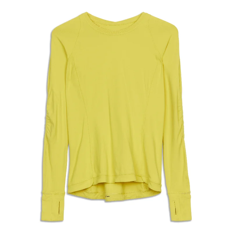 Loose Yoga Tops for Relaxing -Runderful Long Sleeve Shirt - Resale
