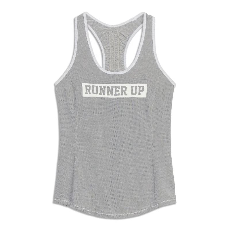 Yoga Tops with Flexible Fit -Runner Up Tank Top - Resale
