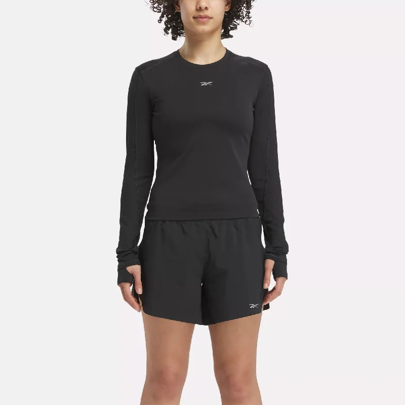 Yoga Tops for Relaxed Yoga and Poses -Running Long Sleeve Layer