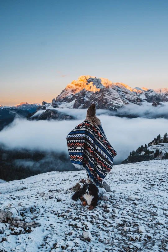 Yoga Pants with Seamless Waistband -SackCloth+Ashes Atlas Ridgeline Blanket