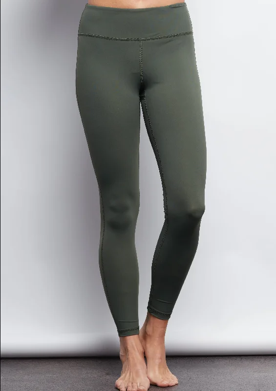 Yoga Pants with Moisture-Wicking Fabric -Sage Sculpt 7/8 Legging