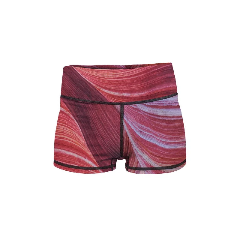 Yoga Shorts for Strong Core Exercises -Sandstone Yoga Shorts
