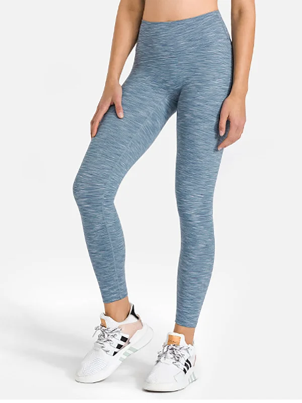 Yoga Pants for Stability and Strength -Saprema Legging Azure