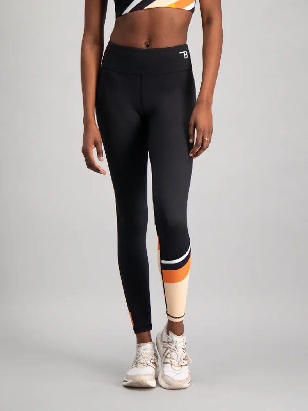 Comfortable Yoga Pants with High Waistband -Savanna Tights