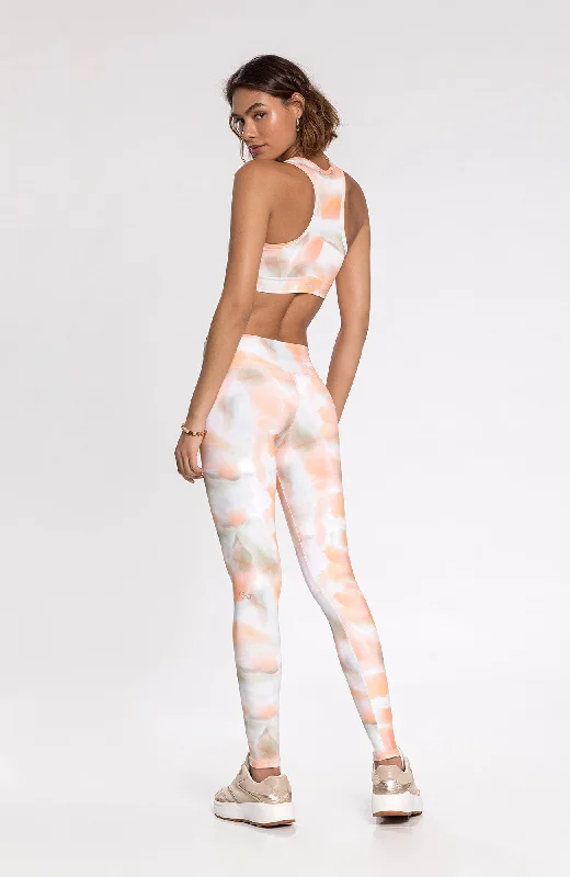 Yoga Pants for Flexibility and Strength -Savasana RioSoft™ Leggings Tie Dye