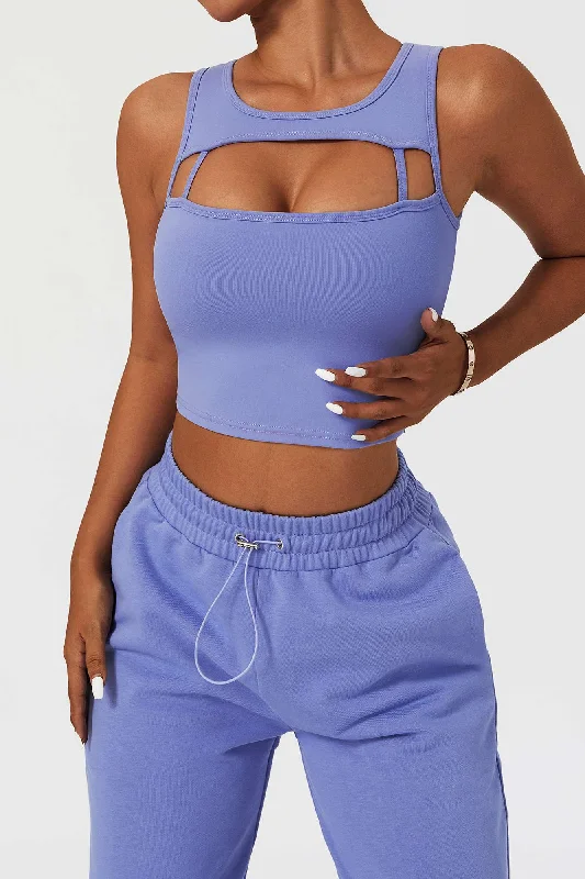 Energy Yoga Bar with Protein -Active Cutout Sports Bra