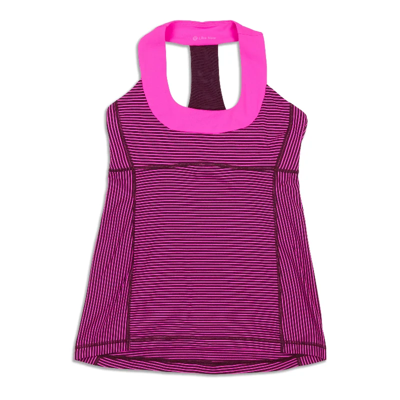 Yoga Tops for Yoga and Strength Training -Scoop Neck Neck Tank Top - Resale