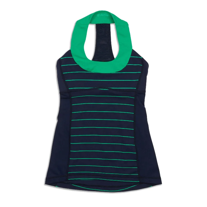 Yoga Tops for High-Intensity Training -Scoop Neck Neck Tank Top - Resale