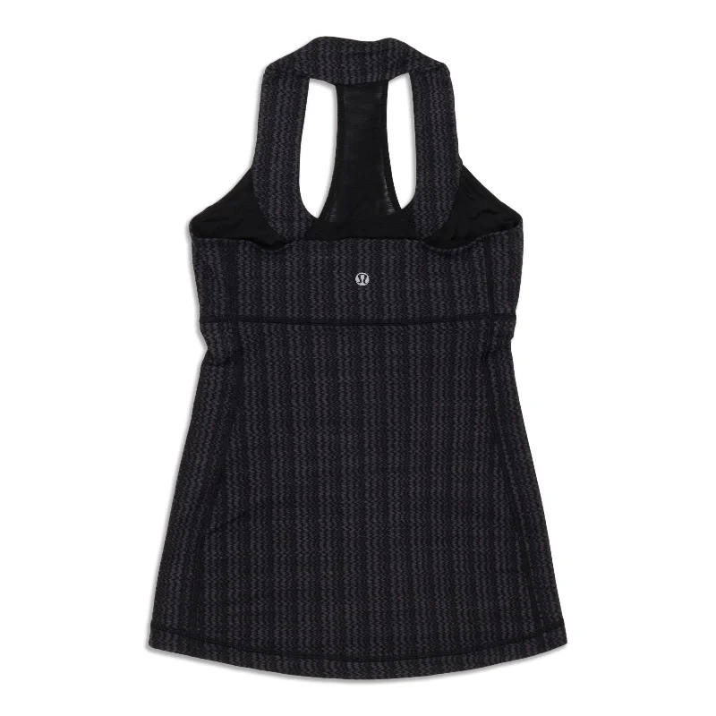 Yoga Tops with Full Support and Comfort -Scoop Neck Neck Tank Top - Resale